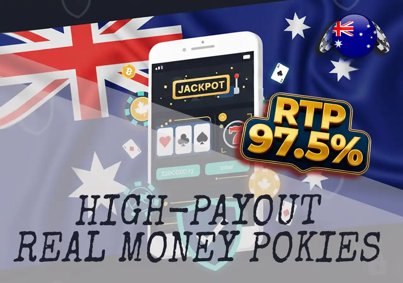High payout real money online pokies featuring maximum RTP rates in AU.