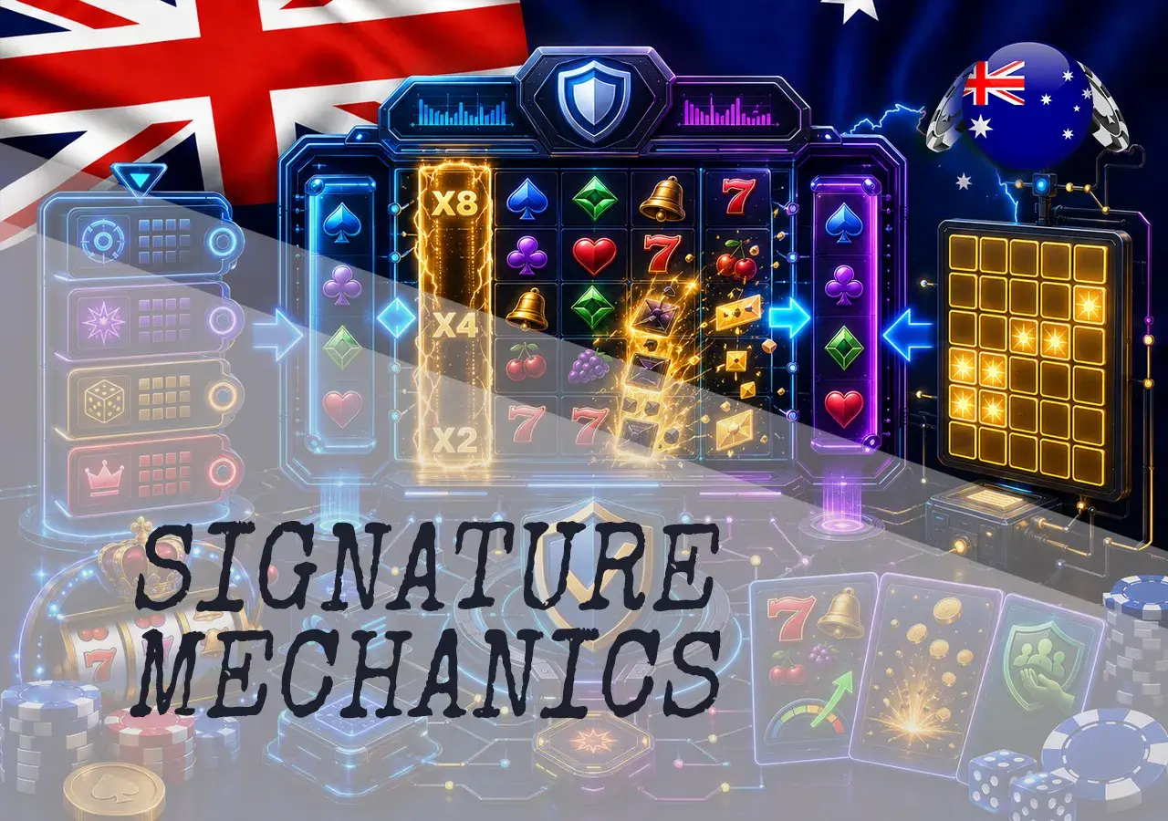Signature Hacksaw Gaming mechanics with VS reels, wild multipliers, bonus buy tiers, golden squares, and slot grids